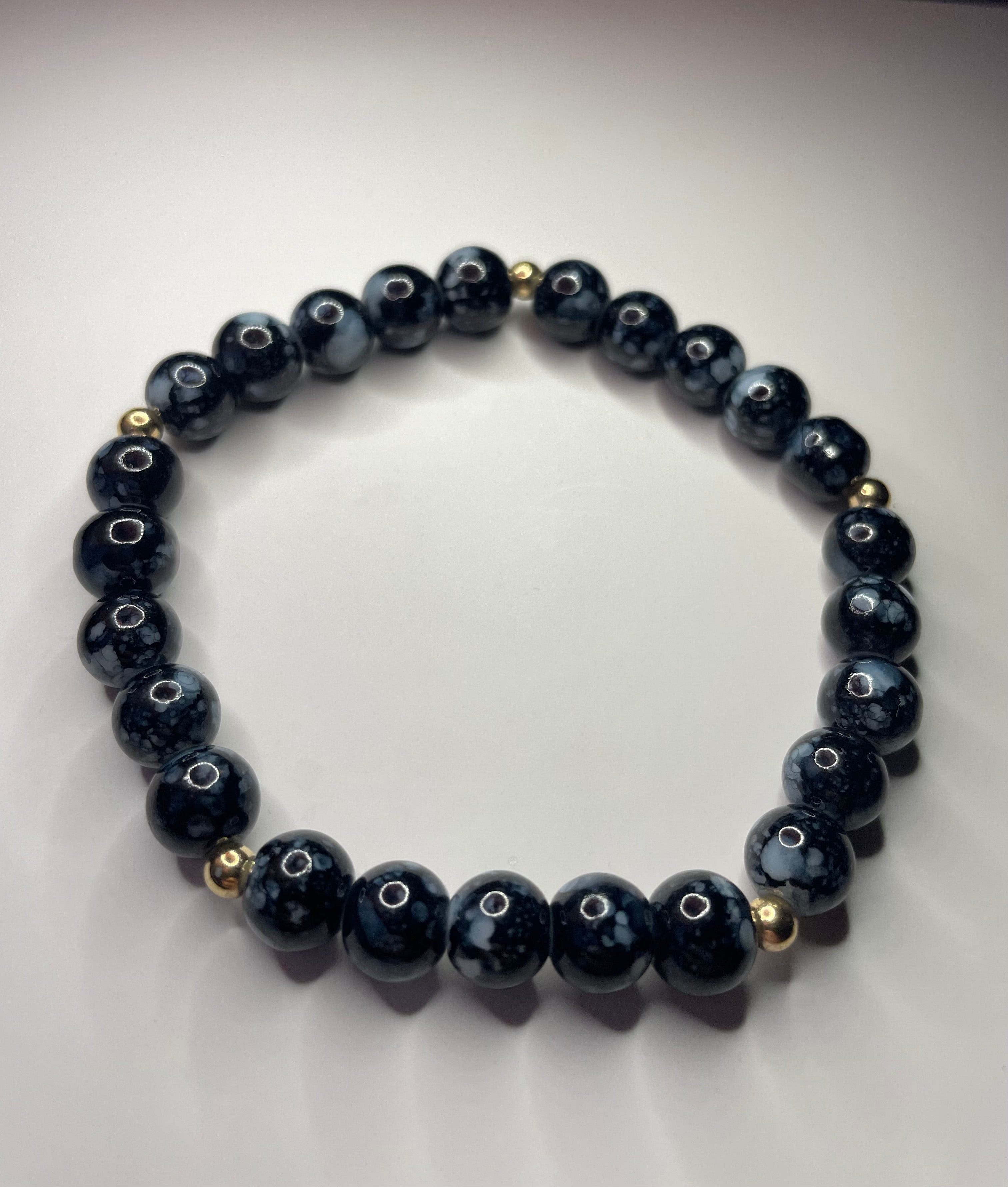 Black Onyx bracelet,Black Accessories, Bracelet