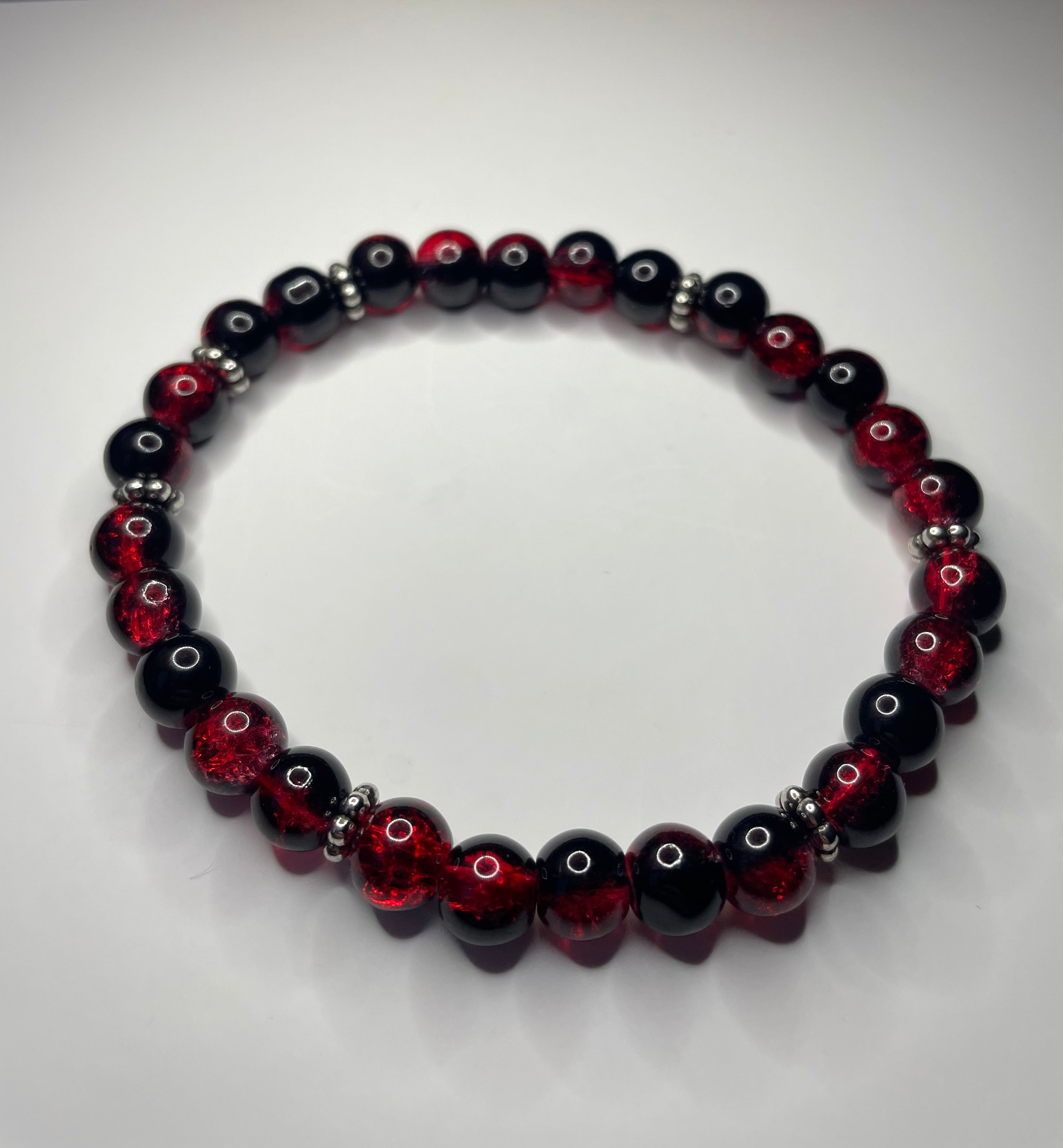 Red&Black Cristal Bracelet, Cristal Accessories